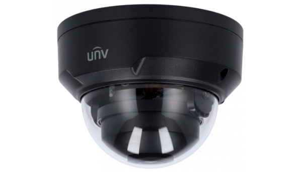 IP-відеокамера купольна Uniview IPC324LE-DSF28K-G-B Black