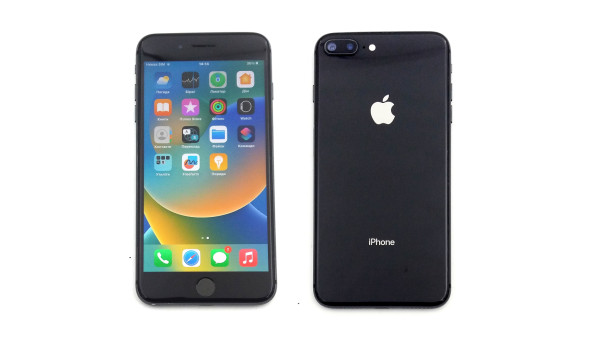 Смартфон Apple iPhone 8 Plus 3GB/64GB 7/12+12 MP NFC iOS 16.3.1 [IPS 5.5"] - смартфон Б/В