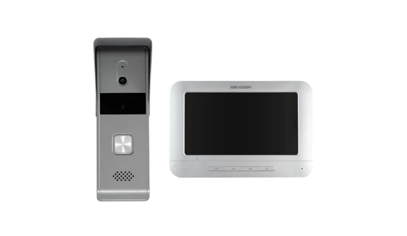 Комплект домофон + вызывная панель DS-KIS203T