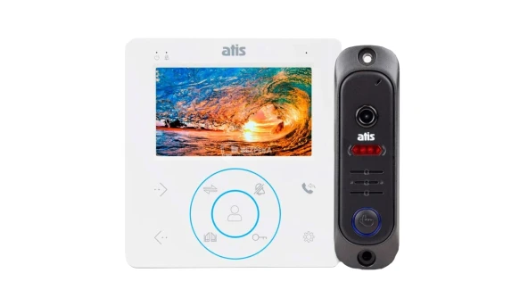 Видеодомофон и видеопанель ATIS AD-480MW Kit box