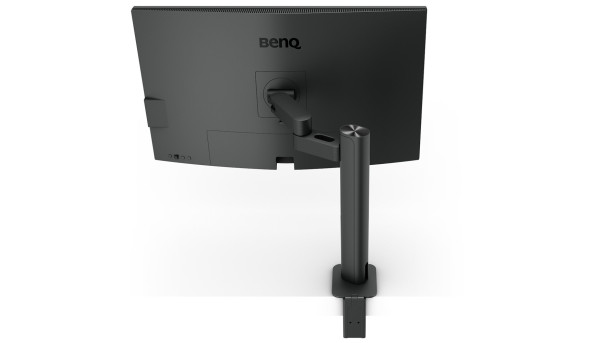TFT 31.5" BenQ PD3205UA, IPS, 4K UHD, 99% sRGB, HDMI, DP, USB-С, USB-hub, HAS, колонки, темно- сірий - 597896