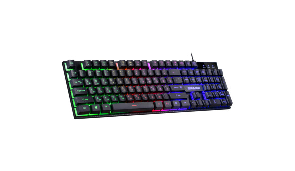 Клавіатура ігрова Defender Spark GK-300L UA LED підсвітка - 597899