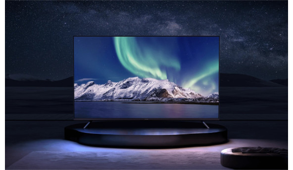 TV 55 Xiaomi TV Q2 4K QLED/2×15W/Google TV/HDMI eARCx1/Wi-Fi/Bluetooth 5.0/Black - 597926
