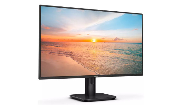 TFT 23.8" Philips 24E1N1300A, IPS, 100 hz, HDMI, USB-C, USB, колонки, чорний - 597932