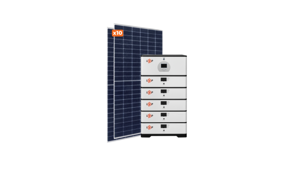 Оборудование для солнечной электростанции (СЭС) Elite 5 kW АКБ 25 kWh LiFePO4 100 Ah