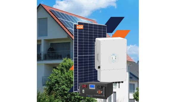 Обладнання для сонячної електростанції (СЕС) Преміум 12 kW АКБ 11,8 kWh LiFePO4 230 Ah