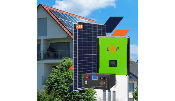 Обладнання для сонячної електростанції (СЕС) Преміум 15 kW АКБ 10,2 kWh LiFePO4 100 Ah