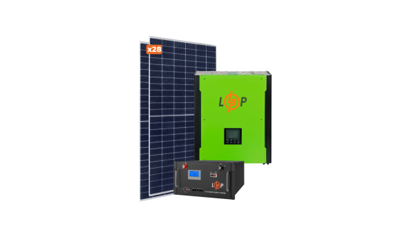 Обладнання для сонячної електростанції (СЕС) Преміум 15 kW АКБ 11,8 kWh LiFePO4 230 Ah - 598008