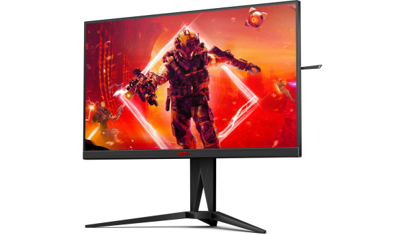 TFT 31,5" AOC AGON AG325QZN/EU, QHD, VA, 240Hz, 0,5 ms, 2хHDMI, 2хDP, USB-hub, HAS, Pivot, чорн з че - 598014