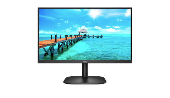 TFT 23.8" AOC 24B2XDAM , VA, 75Hz, VGA, HDMI, DVI, колонки, чорний - 598017