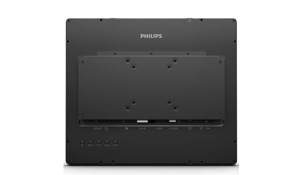 TFT 17" Philips 172B1TFL, сенсорний (10 дотиків), 5:4, 1280x1024, 75Hz, HDMI, DVI-D, DP, USB, чорний
