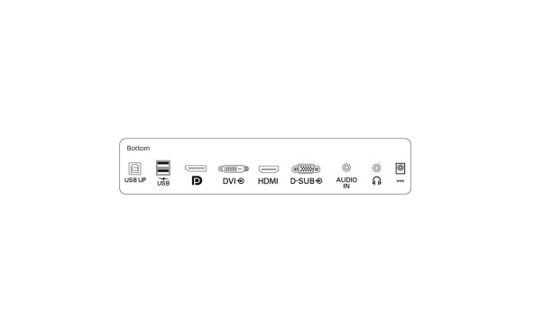 TFT 23.8" Philips 242B9TL, сенсорний (10 дотиків), IPS, D-Sub, HDMI, DVI-D, DP, USB, HAS, колонки - 598023