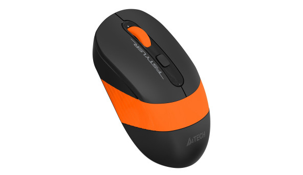 Мишка A4-Tech Fstyler FG10S, бездротова, 4 кн., 2000 dpi, помаранчева - 598060