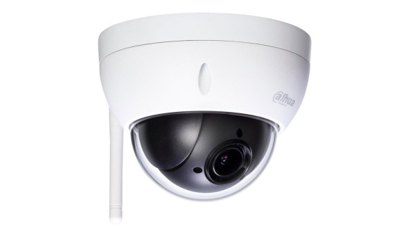 IP-відеокамера вулична Speed Dome Dahua DH-SD22204UE-GN-W (PTZ 4x 1080p) White