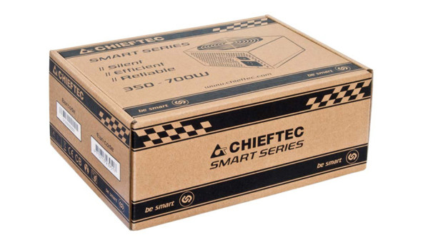 БЖ 500W Chieftec SMART GPS-500A8, 120 mm, >85%, Retail Box - 598090