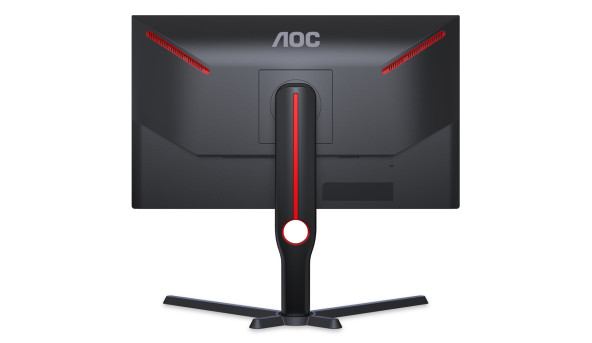 TFT 24.5" AOC 25G3ZM/BK, FHD, VA, 240Гц, 0,5 мс, 2х HDMI, DP, USB-hub, HAS, Pivot, чорний - 598183