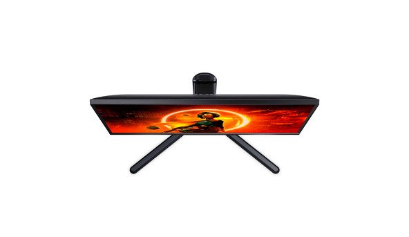 TFT 24.5" AOC 25G3ZM/BK, FHD, VA, 240Гц, 0,5 мс, 2х HDMI, DP, USB-hub, HAS, Pivot, чорний - 598183