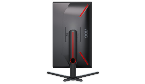 TFT 24.5" AOC 25G3ZM/BK, FHD, VA, 240Гц, 0,5 мс, 2х HDMI, DP, USB-hub, HAS, Pivot, чорний - 598183