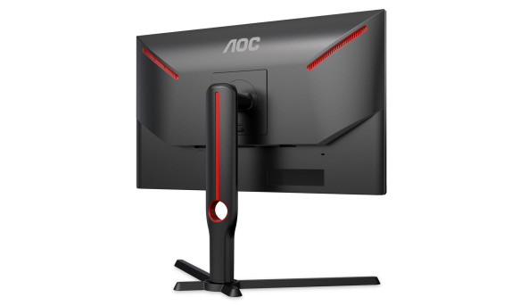 TFT 24.5" AOC 25G3ZM/BK, FHD, VA, 240Гц, 0,5 мс, 2х HDMI, DP, USB-hub, HAS, Pivot, чорний - 598183