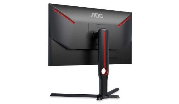 TFT 24.5" AOC 25G3ZM/BK, FHD, VA, 240Гц, 0,5 мс, 2х HDMI, DP, USB-hub, HAS, Pivot, чорний - 598183