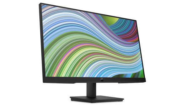 TFT 23.8" HP P24 G5, IPS, 75 Гц, VGA, HDMI, DP, чорний - 598185