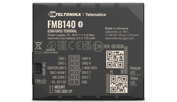 GPS-трекер Teltonika FMB140 (LV-CAN200)