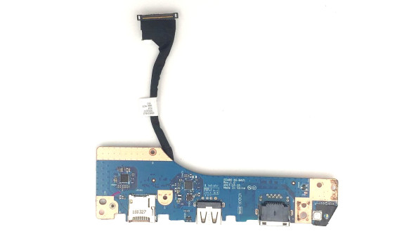 Плата кнопка включения USB LAN CardReader Lenovo E485 NS-B421 Б/У