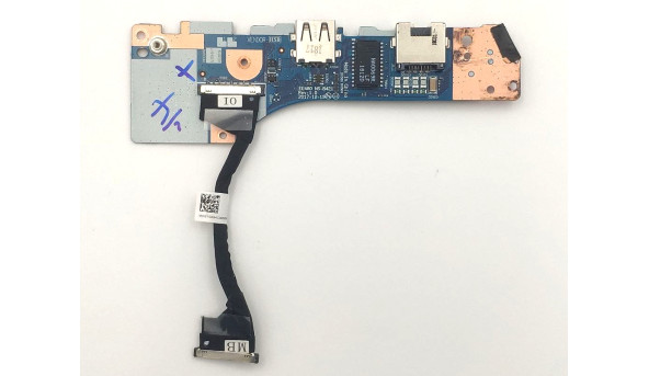 Плата кнопка включения USB LAN CardReader Lenovo E485 NS-B421 Б/У - 598505