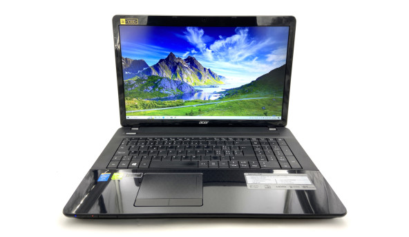 Ігровий ноутбук Acer E1-772G Intel Core i7-4702MQ 12GB RAM 500GB SSD NVIDIA 820M [17.3" FullHD] - ноутбук Б/В