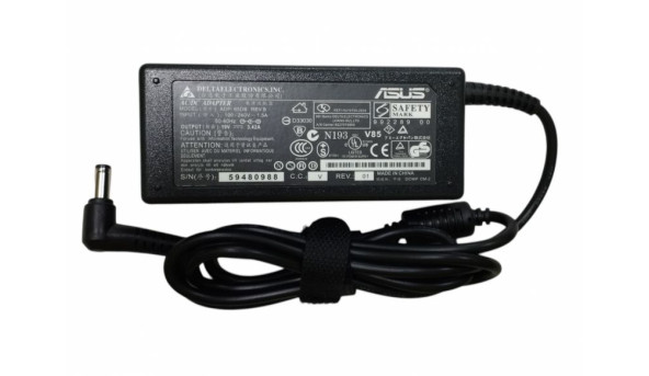 Блок живлення для ноутбука Asus PA-1900-04 65 Вт 19 В 3.42A 5.5x2.5mm OEM