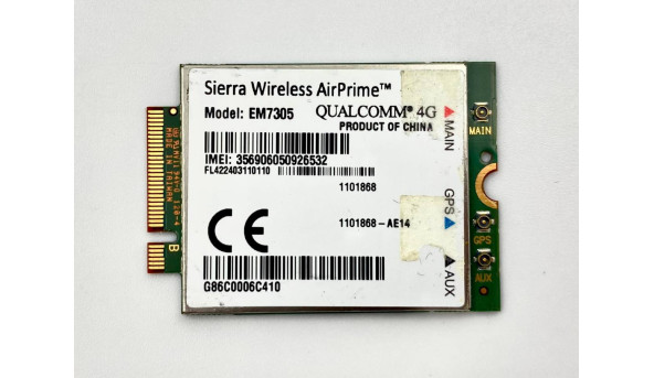 LTE 4G Модем Toshiba Tecra Z40 (G86C0006C410 EM7305) Б/В