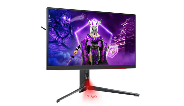 TFT 27" AOC AGON AG274QXM, QHD, IPS, MiniLED, 170Гц, 0,5 мс, 2хHDMI, DP, USB-C, USB-hub, HAS, колонк - 599192