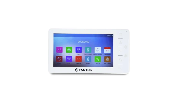 Комплект відеодомофону Tantos Prime HD 7" (White) + Tantos Triniti HD