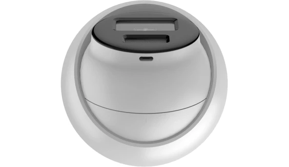 IP-відеокамера купольна Hikvision DS-2CD1347G2-L (4 мм) White - 599459