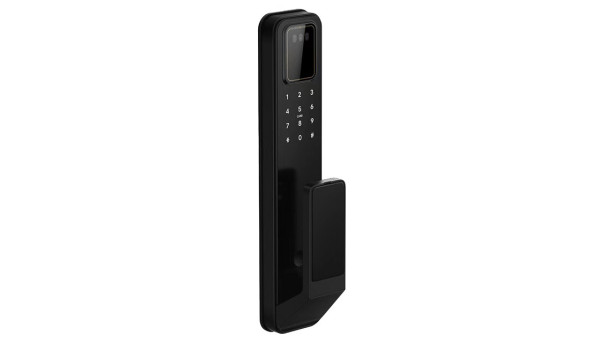 Умный дверной биометрический замок (отпечаток пальца + геометрия лица) SEVEN LOCK SL-7769BFF black