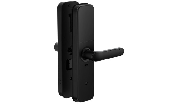 Умный дверной биометрический замок (отпечаток пальца + геометрия лица) SEVEN LOCK SL-7765BFF black