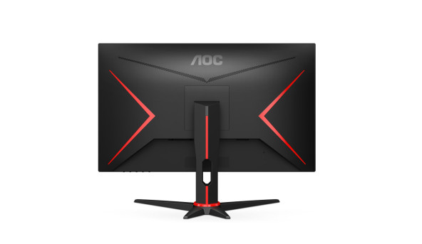 TFT 27" AOC 27G2SPAE/BK, FHD, IPS, 165Гц, 1 мс, D-Sub, HDMI, DP, колонки, чорний з червоним - 600040