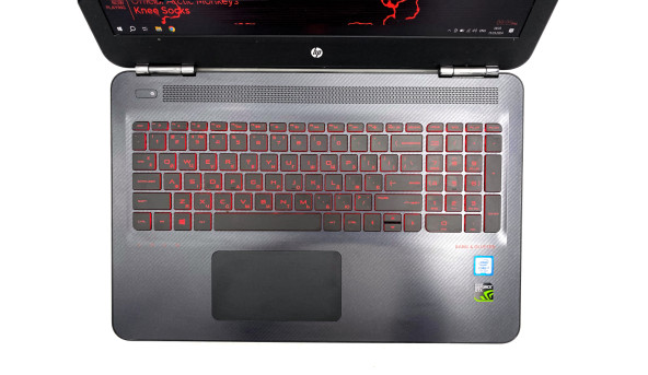 Игровой ноутбук HP Omen 15-AX Core I7-7700HQ 16 GB RAM 1 TB SSD GeForce GTX 1050 [IPS 15.6" FullHD] - Б/У