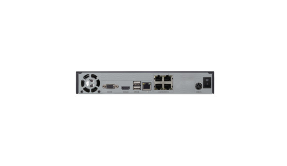 IP-видеорегистратор 4-канальный Provision-ISR NVR5-4100PXN(MM) с PoE и видеоаналитикой для систем видеонаблюдения