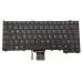 Клавіатура для ноутбука Dell Latitude E7240, E7440, rus, black (NSK-LD0UC)
