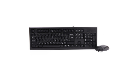 Комплект A4-Tech KRS-8520D UA (клавіатура + мишка) чорний