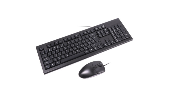 Комплект A4-Tech KRS-8520D UA (клавіатура + мишка) чорний