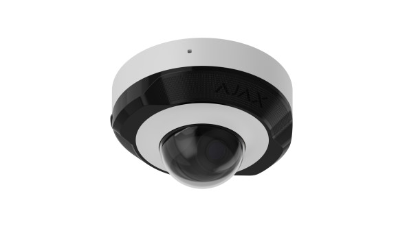 Дротова охоронна IP-камера Ajax DomeCam Mini (5 Mp/4 mm) White