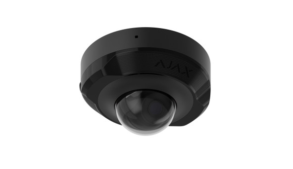 Дротова охоронна IP-камера Ajax DomeCam Mini (8 Mp/2.8 mm) Black