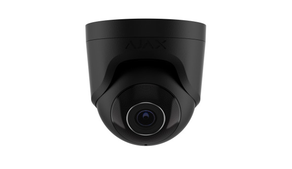 Дротова охоронна IP-камера Ajax TurretCam (5 Mp/2.8 mm) Black