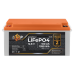 Аккумулятор LP LiFePO4 12,8V - 100 Ah (1280Wh) (BMS 80A/40А) пластик для ИБП