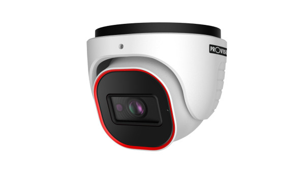 IP-відеокамера 4 Мп Provision-ISR DI-340IPEN-28-V4 (2.8 мм) з вбудованим мікрофоном і відеоаналітикою для системи відеонагляду