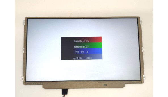 Матриця HB125WX1-100 BOE 12.5" HD 1366x768 LED 30pin(eDp) Б/В - 600963