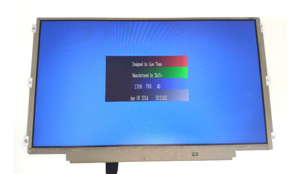 Матриця HB125WX1-100 BOE 12.5" HD 1366x768 LED 30pin(eDp) Б/В - 600966