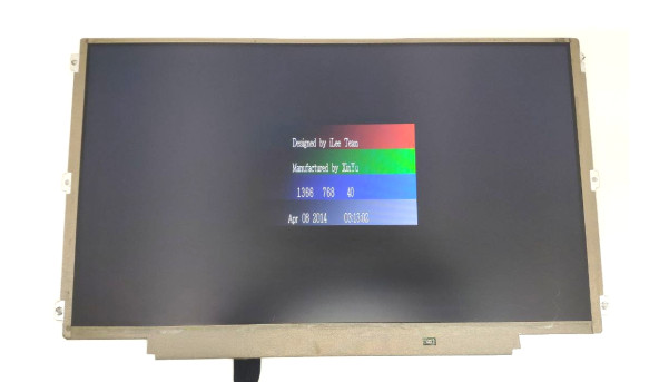 Матриця HB125WX1-100 BOE 12.5" HD 1366x768 LED 30pin(eDp) Б/В - 600966